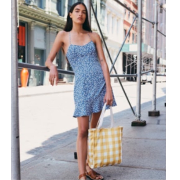 Zara printed mini dress - Picture 1 of 2